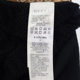 グッチ GUCCI THE NORTH FACE コラボ トレッキングロング S 663910 パンツ ポリエステル ブラック メンズ【中古】【SAランク】