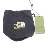 グッチ GUCCI THE NORTH FACE コラボ トレッキングロング S 663910 パンツ ポリエステル ブラック メンズ【中古】【SAランク】