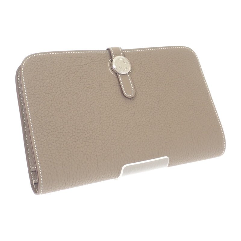 中古】エルメス HERMES ドゴン デュオ GM H043070CK 長財布 トゴ 中古】エルメス HERMES ドゴン デュオ GM H043070CK 長財布 トゴ