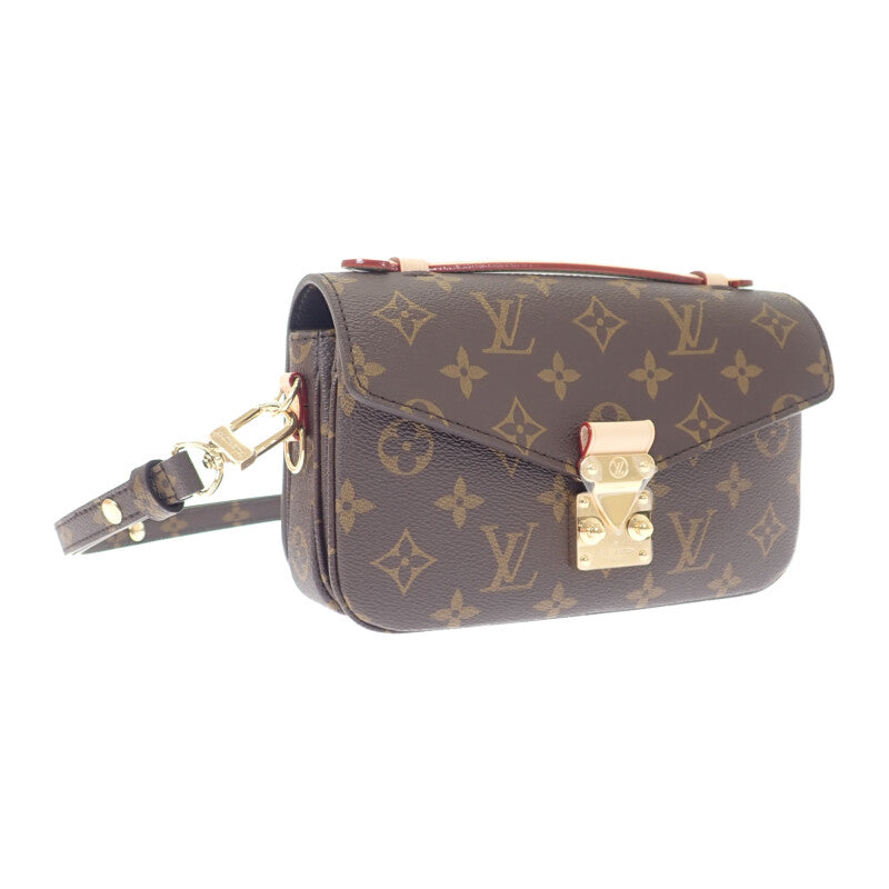 ルイヴィトン LOUIS VUITTON ポシェット・メティス EW M46279 ハンドバッグ モノグラムキャンバス ブラウン ゴールド金具 レディース メンズ【中古】【Sランク】