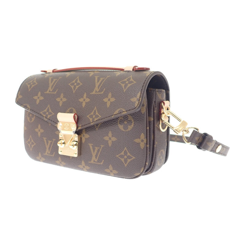 ルイヴィトン LOUIS VUITTON ポシェット・メティス EW M46279 ハンドバッグ モノグラムキャンバス ブラウン ゴールド金具 レディース メンズ【中古】【Sランク】