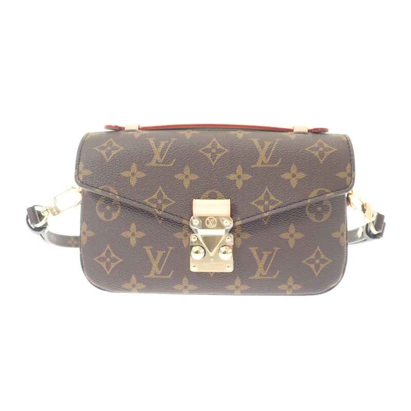 ルイヴィトン LOUIS VUITTON ポシェット・メティス EW M46279 ハンドバッグ モノグラムキャンバス ブラウン ゴールド金具 レディース【中古】【Sランク】