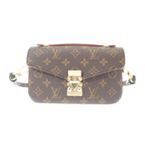 ルイヴィトン LOUIS VUITTON ポシェット・メティス EW M46279 ハンドバッグ 3WAYバッグ モノグラムキャンバス ブラウン ゴールド金具 レディース【中古】【Sランク】