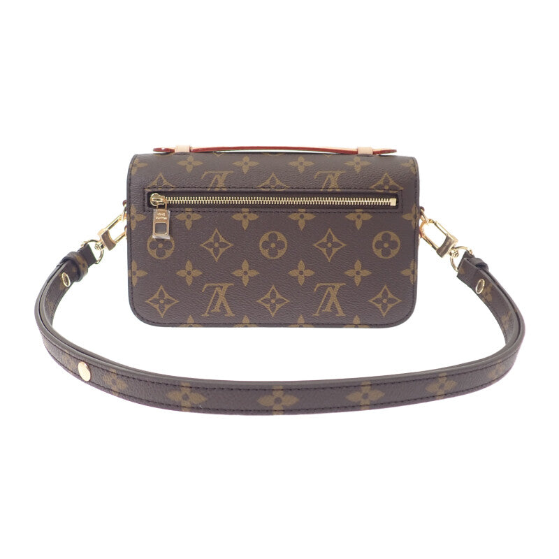 ルイヴィトン LOUIS VUITTON ポシェット・メティス EW M46279 ハンドバッグ モノグラムキャンバス ブラウン ゴールド金具 レディース メンズ【中古】【Sランク】