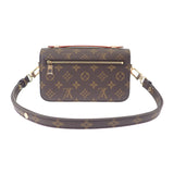 ルイヴィトン LOUIS VUITTON ポシェット・メティス EW M46279 ハンドバッグ 3WAYバッグ モノグラムキャンバス ブラウン ゴールド金具 レディース【中古】【Sランク】