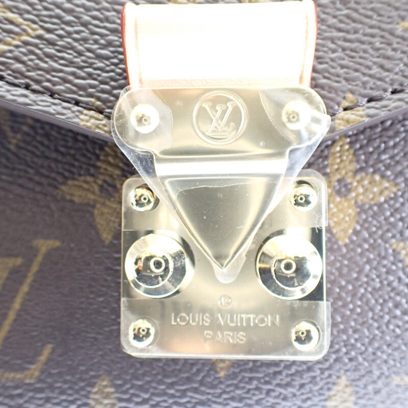 ルイヴィトン LOUIS VUITTON ポシェット・メティス EW M46279 ハンドバッグ モノグラムキャンバス ブラウン ゴールド金具 レディース メンズ【中古】【Sランク】