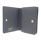 【中古】ルイヴィトン LOUIS VUITTON ポルトフォイユ・クレア コインケース M80151 モノグラム 二つ折り財布 モノグラムアンプラント ブラック メンズ【Sランク】