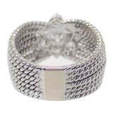 ダミアーニ Damiani ジュエリー リング K18ホワイトゴールド 12号 ダイヤモンド レディース【中古】【Aランク】