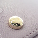 【中古】シャネル CHANEL トップハンドル フラップバッグ A92990_B05061_NU932 2WAYバッグ キャビアスキン パープル ゴールド金具 レディース【Aランク】