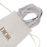 クリスチャンディオール Christian Dior ウォーキン ディオール KCK250DJE_S62K スニーカー コットン キャンバス ホワイト 24.0cm レディース【中古】【ABランク】