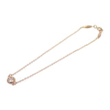 【中古】ティファニー TIFFANY&Co. バイザヤード 60148438 ブレスレット K18ピンクゴールド ダイヤモンド レディース【SAランク】