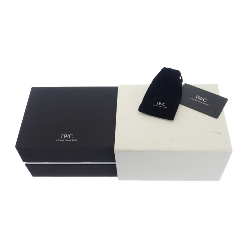 IWC インターナショナルウォッチカンパニー IWC ポルトギーゼ クロノグラフ IW371491 腕時計 ステンレススチール 自動巻き ブルー文字盤 メンズ【中古】【Aランク】