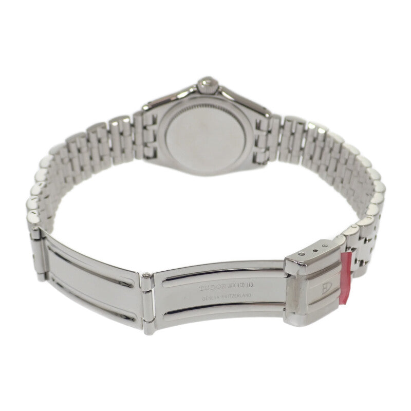 チューダー TUDOR モナーク ダイヤモンドベゼル 15810 腕時計 ステンレススチール クオーツ ブラック文字盤 レディース【中古】【Aランク】