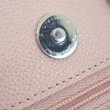 シャネル CHANEL クラシック ショルダー AP0250 ウォレットチェーン キャビアスキン ピンク シルバー金具 レディース【中古】【Aランク】