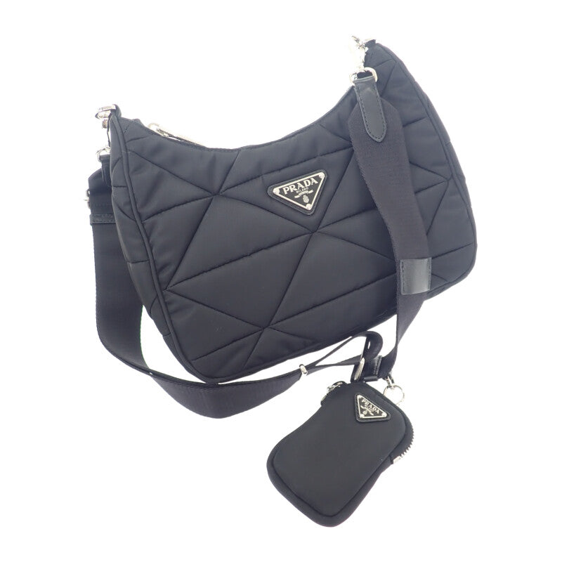 中古】プラダ PRADA パデッドRe-Nylon 1BC151 ショルダーバッグ 