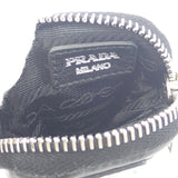 プラダ PRADA パデッドRe-Nylon 1BC151 ショルダーバッグ ナイロン ブラック シルバー金具 レディース【中古】【Aランク】