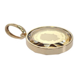 ツバル金貨 ペンダントトップ K18イエローゴールド K24イエローゴールド レディース【中古】【Aランク】