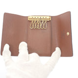 ルイヴィトン LOUIS VUITTON ミュルティクレ 6 M62630 キーケース モノグラムキャンバス ブラウン メンズ レディース【中古】【Aランク】