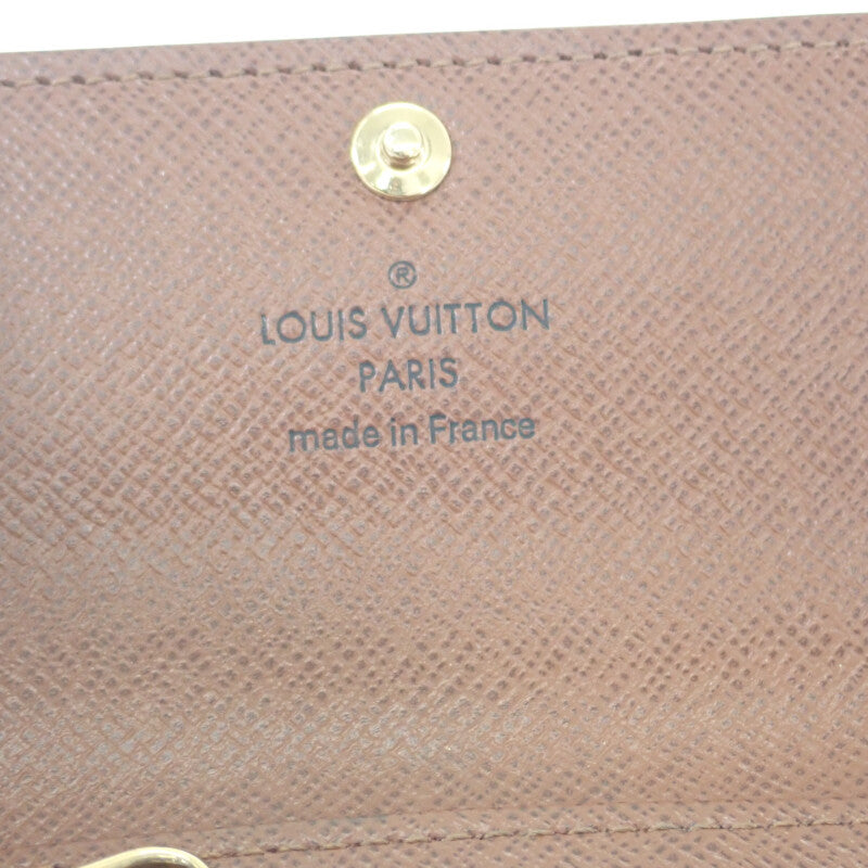 ルイヴィトン LOUIS VUITTON ミュルティクレ 6 M62630 キーケース モノグラムキャンバス ブラウン メンズ レディース【中古】【Aランク】