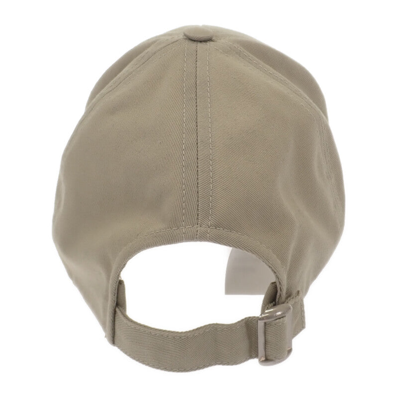 セリーヌ CELINE ベースボール 2AUS9228R.02BG キャップ コットン ベージュ メンズ レディース【中古】【Aランク】