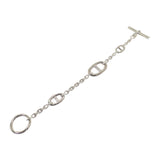 エルメス HERMES ファランドール SH ブレスレット シルバー925 レディース【中古】【Aランク】