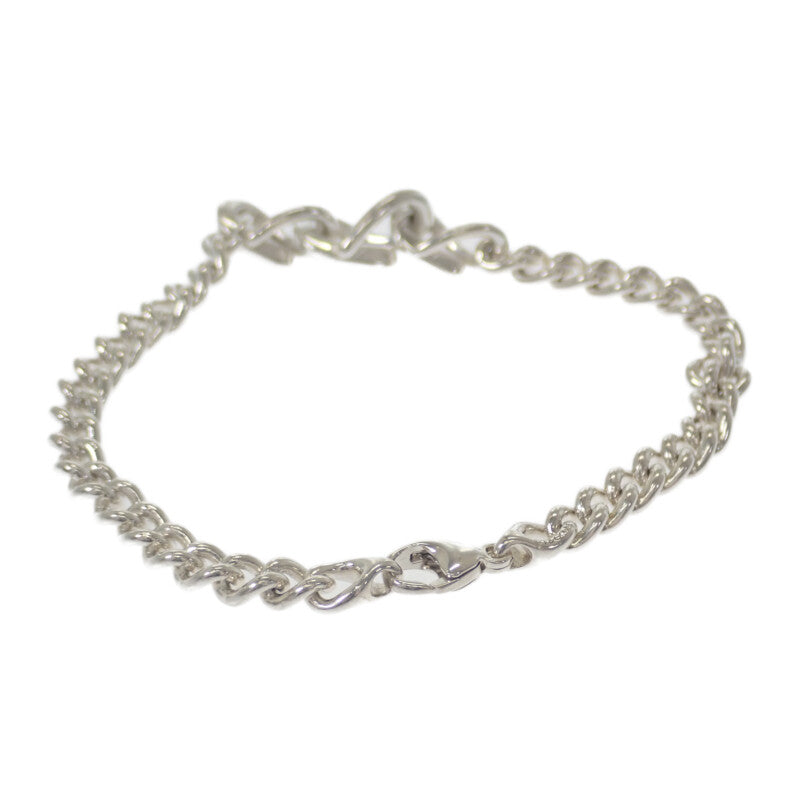 蒂芙尼 TIFFANY&Co. Link 小型純銀高拋光手鍊 73229642 純銀925 男士女士【中古】【A級品】