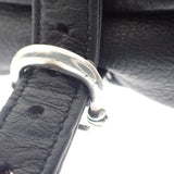 【中古】クロムハーツ CHROME HEARTS スナットパック 2232-304-7200-0900 ボディバッグ レザー ブラック メンズ【Bランク】