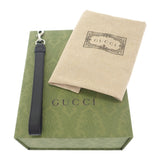 グッチ GUCCI ジャンボGG スモール メッセンジャーバッグ 761747_AABY7_1000 ショルダーバッグ レザー ブラック メンズ【中古】【Aランク】