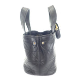 【中古】プラダ PRADA スモールキルトレザー 1BG548 2WAYバッグ ショルダーバッグ レザー ブラック ゴールド金具 レディース【Aランク】