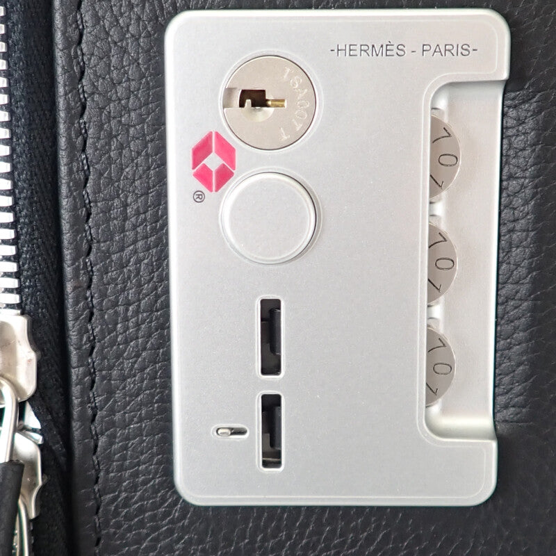 エルメス HERMES ローリング モビリティ キャリーバッグ トリヨンクレマンス ブラック シルバー金具 メンズ レディース【中古】【SAランク】