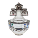 【中古】LADOGA ラドガ インペリアルコレクション ホワイトマーブル お酒 アルコール 40% 700ml ウォッカ シルバー925 レディース メンズ【Sランク】