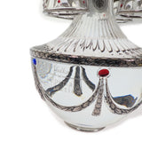 【中古】LADOGA ラドガ インペリアルコレクション ホワイトマーブル お酒 アルコール 40% 700ml ウォッカ シルバー925 レディース メンズ【Sランク】