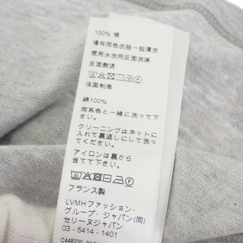 セリーヌ CELINE トリオンフロゴ 2X04K865W.09SH 長袖Tシャツ コットン グレー ネイビー レディース ユニセックス【中古】【Aランク】