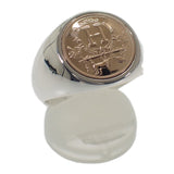 エルメス HERMES シュヴァリエPM H120642B_00062 リング K18ピンクゴールド シルバー925 21.5号 メンズ レディース【中古】【Aランク】