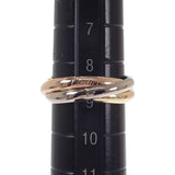 カルティエ CARTIER トリニティ SM 9号 B4235149 リング K18ホワイトゴールド K18イエローゴールド K18ピンクゴールド 49 レディース【中古】【Aランク】