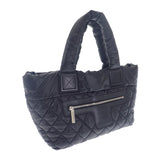 シャネル CHANEL コココクーン トート PM 通勤 人気 定番 A48610 ハンドバッグ ナイロン ブラック レディース【中古】【ABランク】