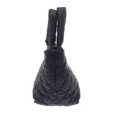 シャネル CHANEL コココクーン トート PM 通勤 人気 定番 A48610 ハンドバッグ ナイロン ブラック レディース【中古】【ABランク】