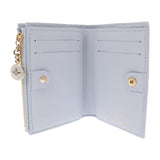 ルイヴィトン LOUIS VUITTON ポルトフォイユ リサ コンパクトウォレット M14654 二つ折り財布 モノグラムアンプラント アズールブルー レディース【中古】【Sランク】