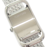 トムフォード TOM FORD N.004 TF0120256681 腕時計 ステンレススチール ホワイト カーキ クオーツ ホワイト文字盤 レディース メンズ【中古】【Aランク】