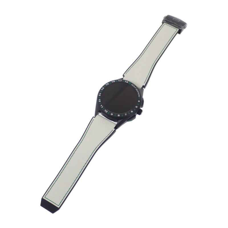 タグホイヤー TAG HEUER コネクテッド ゴルフエディション SBG8A82.EB0206 腕時計 チタン ラバー ブラック文字盤 メンズ【中古】【Aランク】