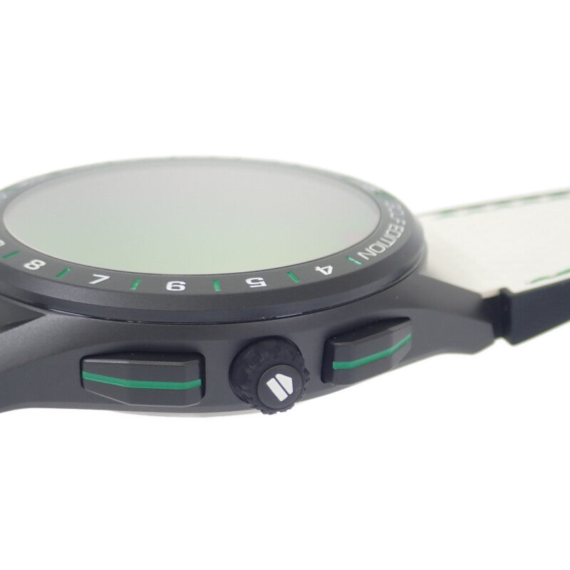 TAG HEUER 泰格豪雅 Connected Golf Edition 高爾夫智慧腕錶 SBG8A82.EB0206 鈦金屬 橡膠錶帶 白黑色錶盤 男款【中古】【A級】