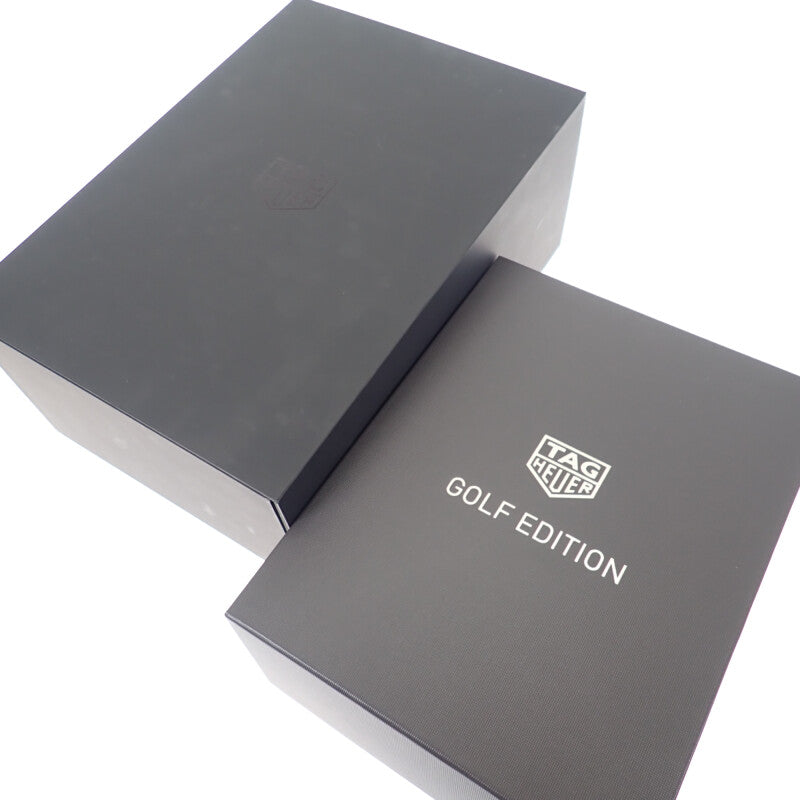 TAG HEUER 泰格豪雅 Connected Golf Edition 高爾夫智慧腕錶 SBG8A82.EB0206 鈦金屬 橡膠錶帶 白黑色錶盤 男款【中古】【A級】