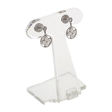 ルイヴィトン LOUIS VUITTON ピュスモノグラムイディール Q96167 ピアス K18ホワイトゴールド ダイヤモンド レディース【中古】【Aランク】