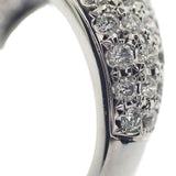 ミキモト MIKIMOTO パール ダイヤ 11号 リング Pt950プラチナ レディース【中古】【Aランク】