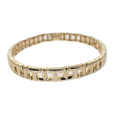 ティファニー TIFFANY&Co. T トゥルーナロー 62996439 ブレスレット K18イエローゴールド レディース【中古】【Aランク】