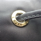 プラダ PRADA デュエットバケットバッグ Re-Nylon 1BH038 ショルダーバッグ ナイロン レザー ブラック ゴールド金具 レディース ユニセックス【中古】【Aランク】