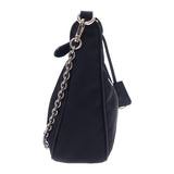 プラダ PRADA Re-Edition 2005 ショルダーバッグ ハンドバッグ 1BH204 2WAYバッグ ナイロン ブラック シルバー金具 レディース【中古】【ABランク】