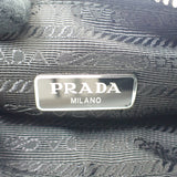 プラダ PRADA Re-Edition 2005 ショルダーバッグ ハンドバッグ 1BH204 2WAYバッグ ナイロン ブラック シルバー金具 レディース【中古】【ABランク】