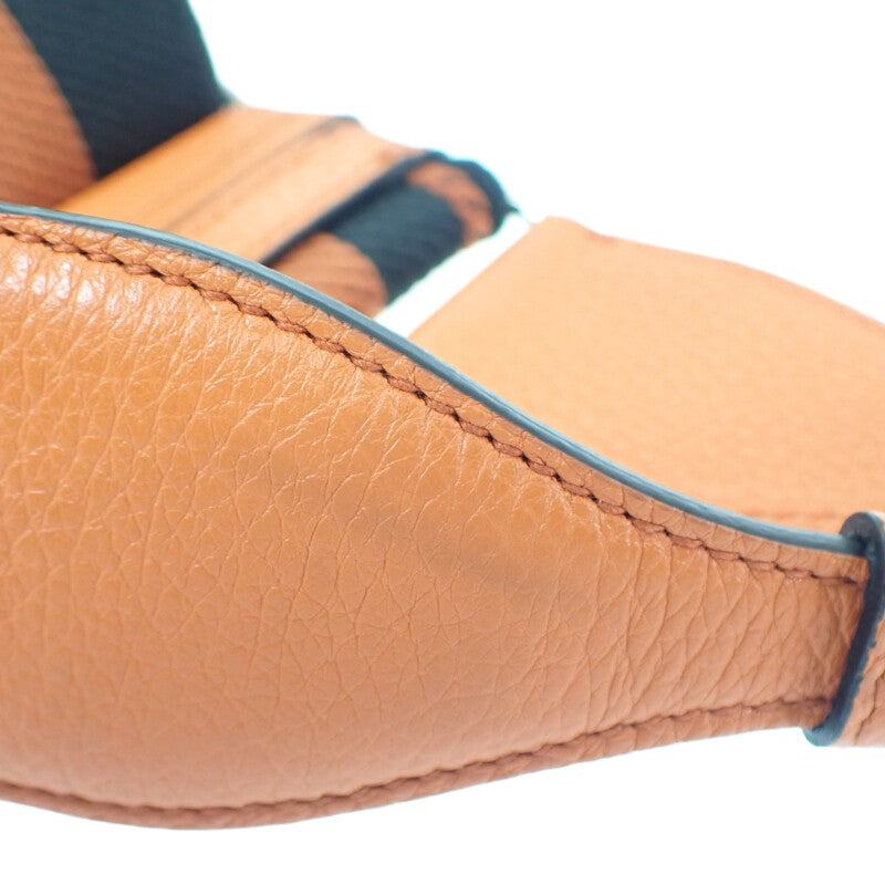 プラダ PRADA ヴィッテロダイノソフト 1BH192 ショルダーバッグ レザー オレンジ シルバー金具 レディース【中古】【Aランク】