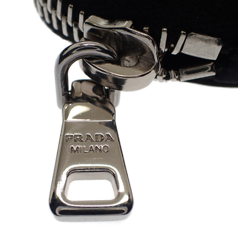 PRADA 普拉達 Re-Edition 2005 肩背包 手提包 1BH204 2WAY包 尼龍 黑色 銀色五金 女款【中古】【AB級】
